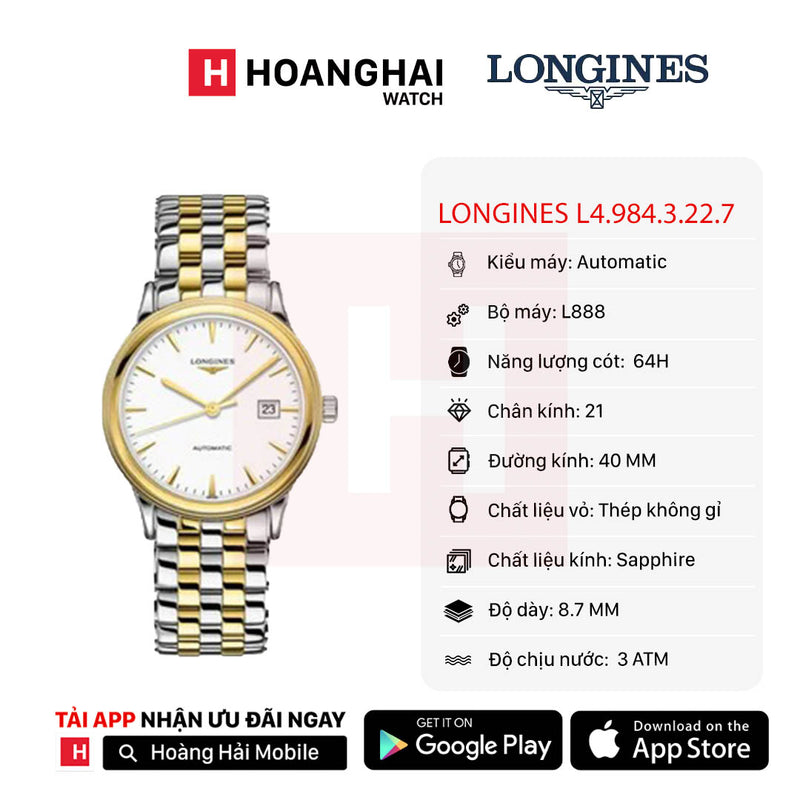 Đồng hồ cơ Longines L4.984.3.22.7