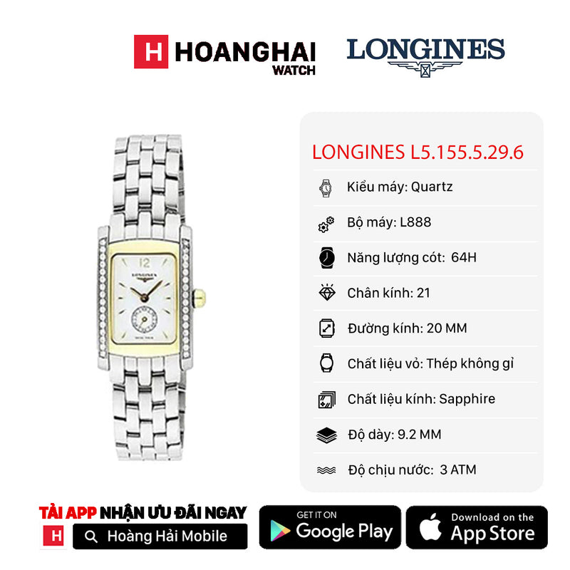 Đồng hồ pin Longines L5.155.5.29.6