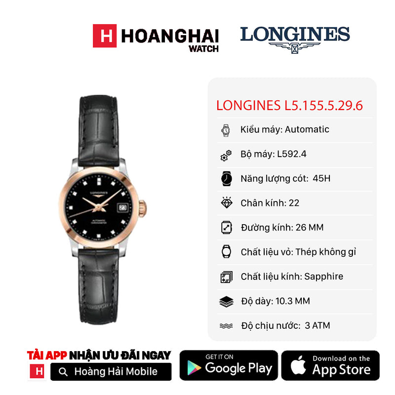 Đồng hồ cơ Longines L2.320.5.57.2