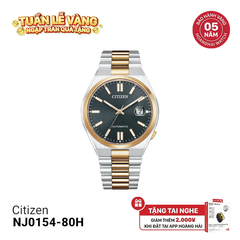 Đồng hồ cơ Citizen Tsuyosa NJ0154-80H