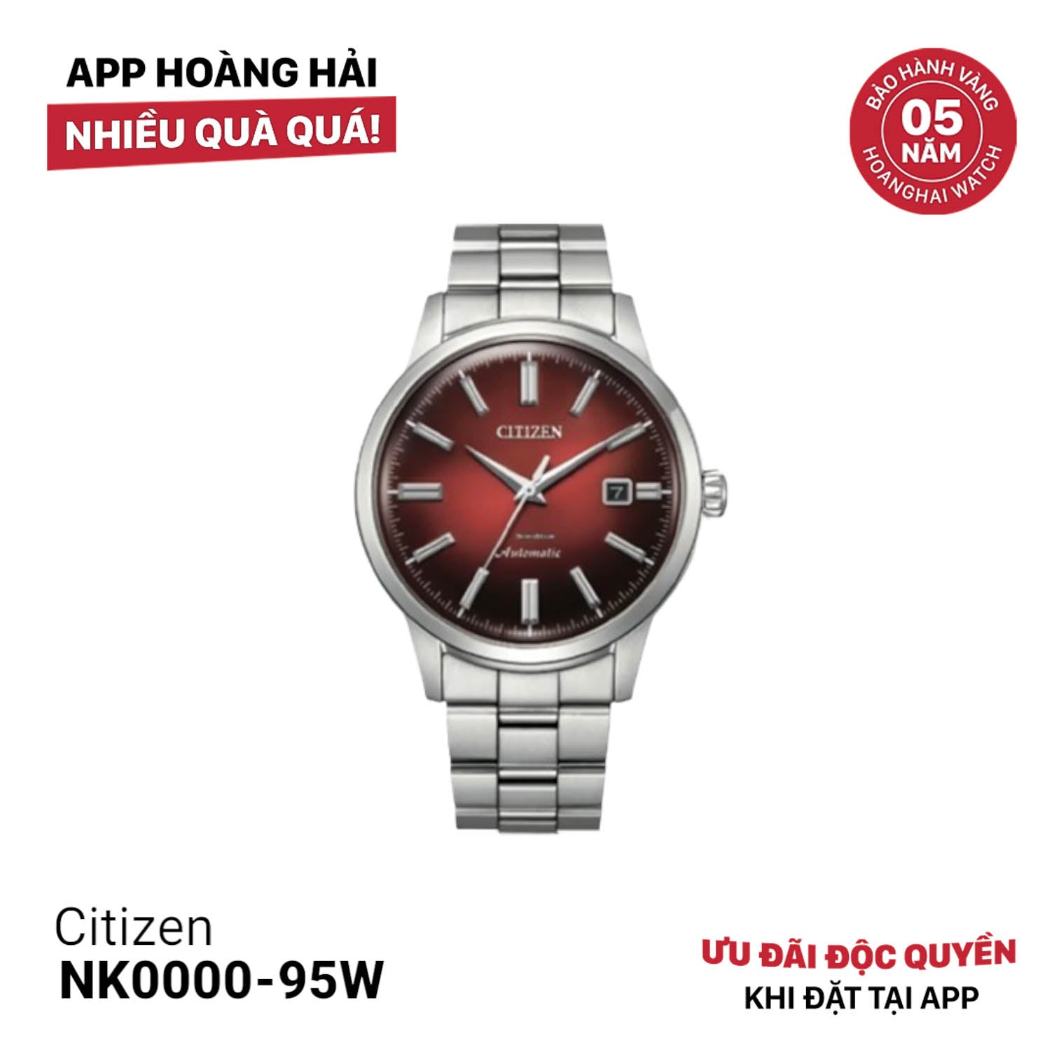 Đồng hồ cơ Citizen NK0000-95W