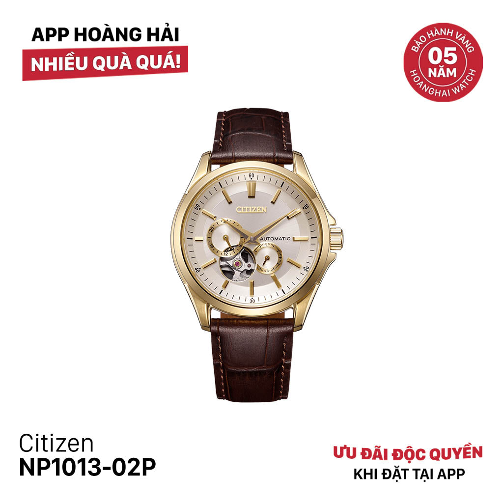 Đồng hồ cơ Citizen NP1013-02P - Nhận Order