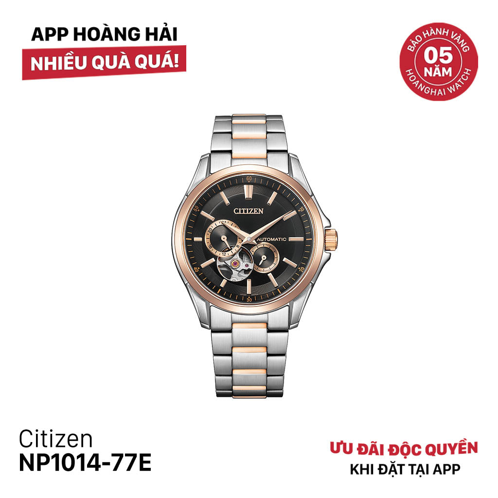 Đồng hồ cơ Citizen NP1014-77E - Nhận Order