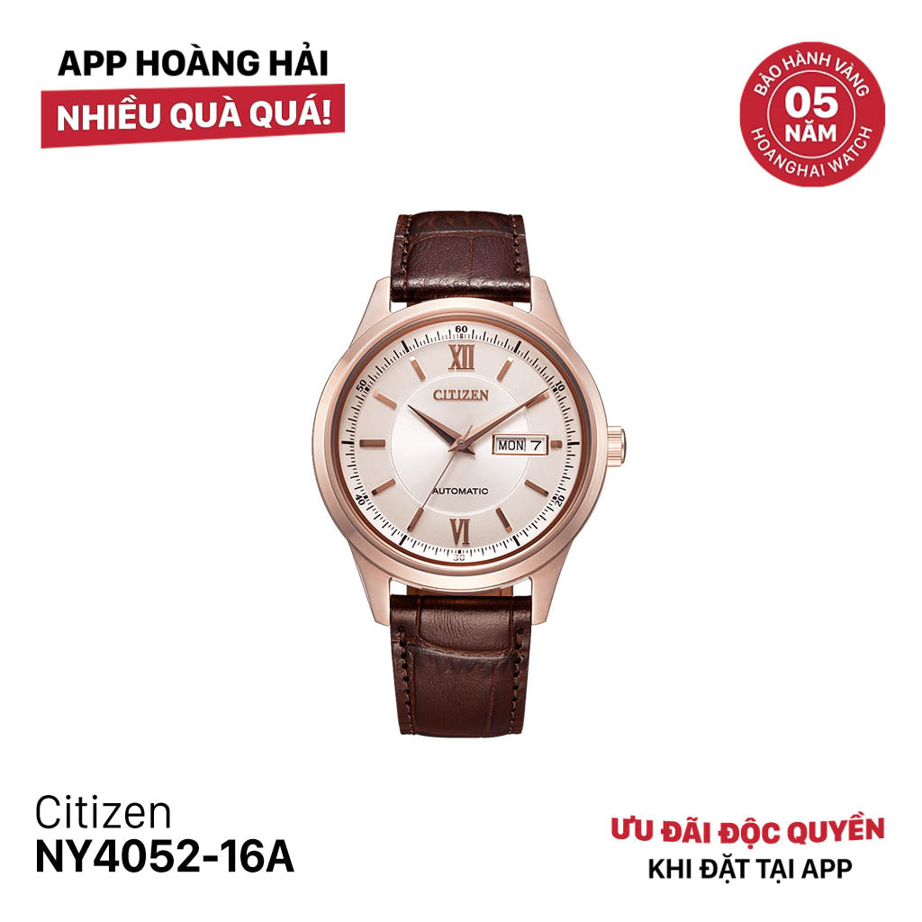 Đồng hồ cơ Citizen NY4052-16A - Nhận Order