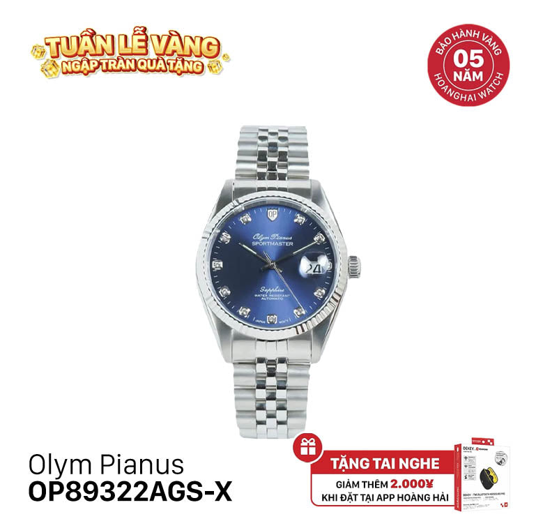 Đồng hồ cơ Olym Pianus OP89322AGS-X - Hàng trưng bày có xước