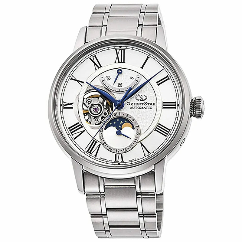 Đồng hồ cơ Orient Star Mechanical Moon Phase RK-AY0102S (Bản nội địa)