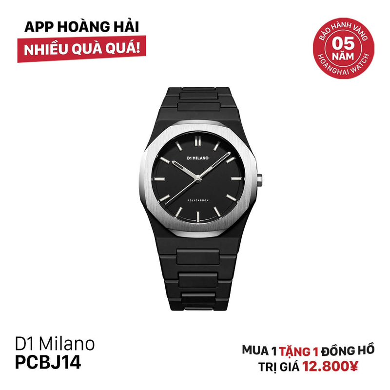 Đồng hồ pin D1 MILANO Polycarbonate PCBJ14
