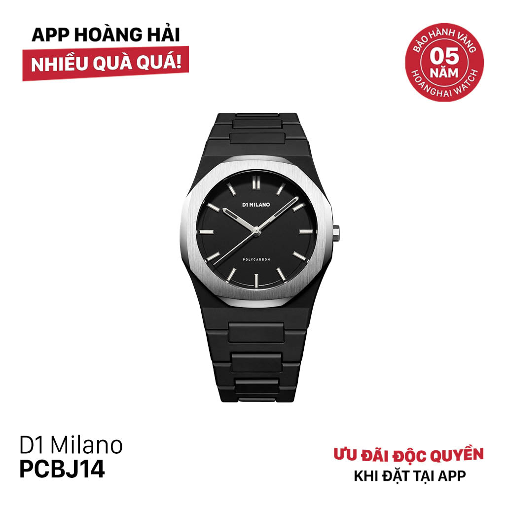 Đồng hồ pin D1 MILANO Polycarbonate PCBJ14