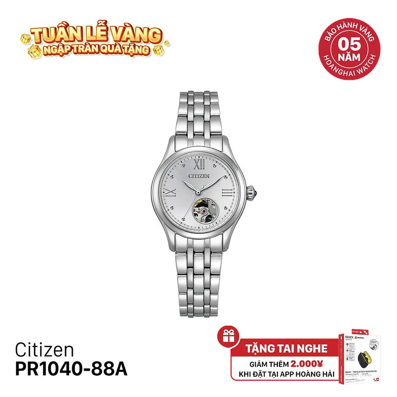 Đồng hồ cơ nữ Citizen PR1040-88A