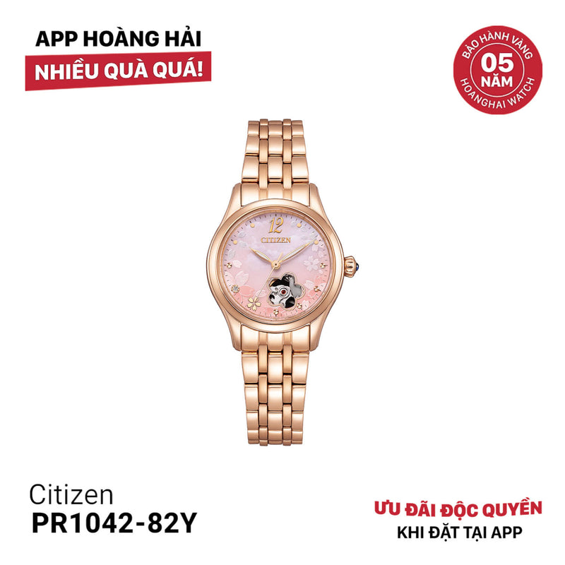Đồng hồ cơ nữ Citizen PR1042-82Y - Nhận Order