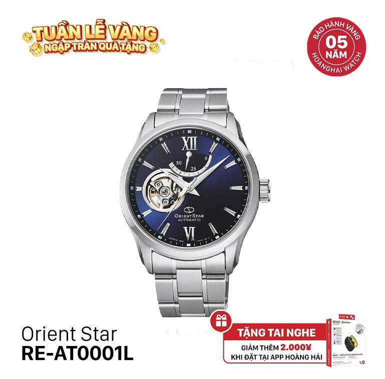 Đồng hồ cơ Orient Star Open Heart RE-AT0001L (Bản quốc tế)