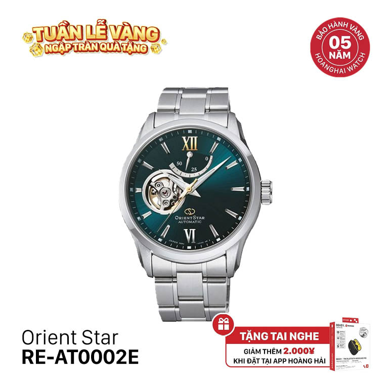 Đồng hồ cơ Orient Star Open Heart RE-AT0002E (Bản quốc tế)