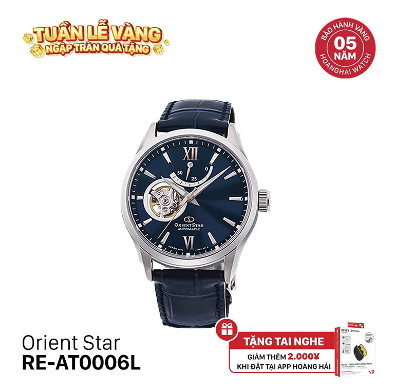 Đồng hồ cơ Orient Star Open Heart RE-AT0006L (Bản quốc tế)