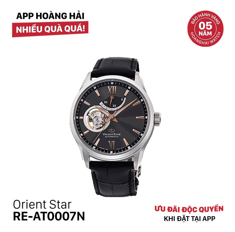 Đồng hồ cơ Orient Star Open Heart RE-AT0007N (Bản quốc tế)