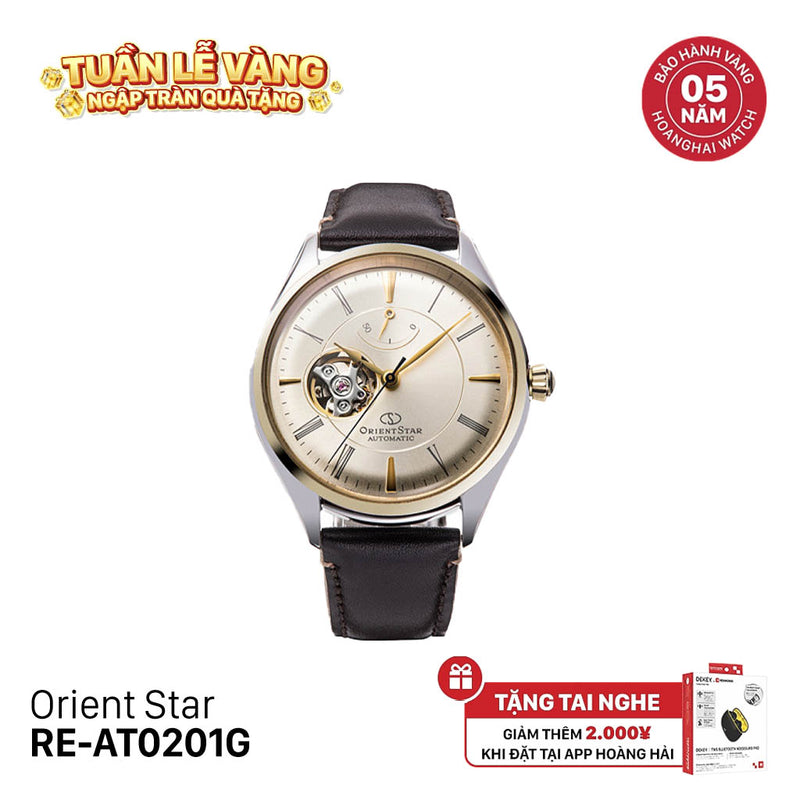 Đồng hồ cơ Orient Star Semi Skeleton RK-AT0201G (Bản nội địa) - Nhận Order