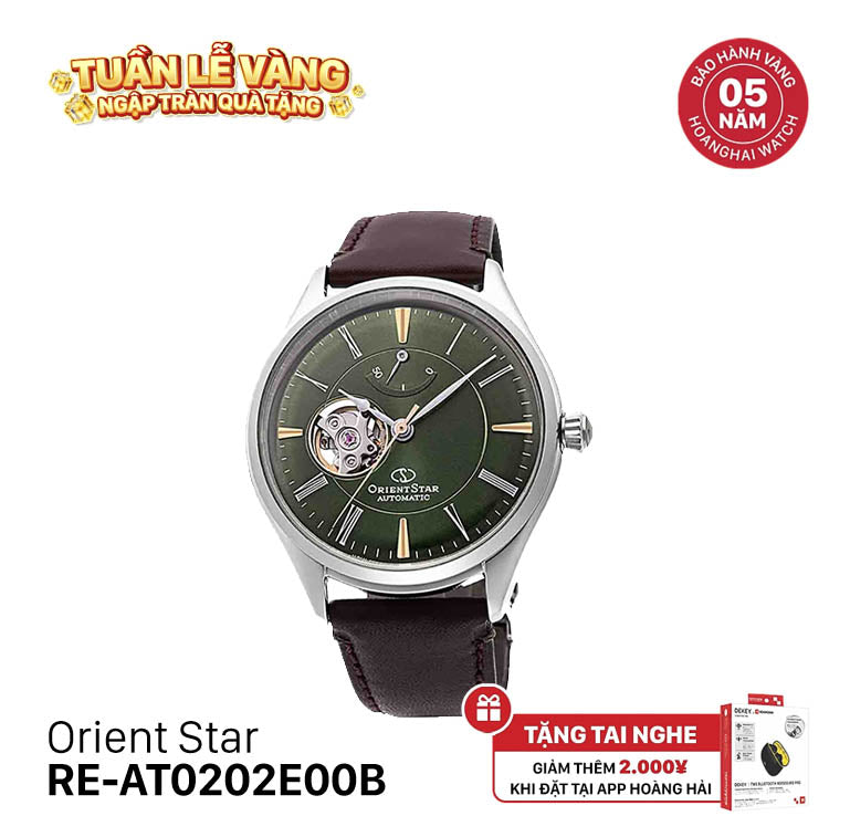 Đồng hồ cơ Orient Star Semi Skeleton RE-AT0202E (Bản quốc tế)