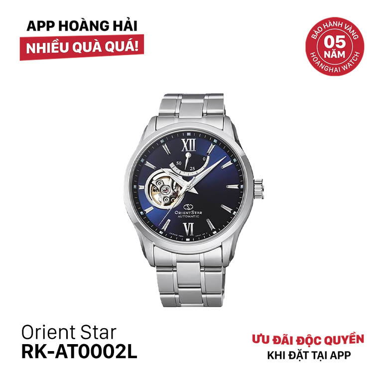 Đồng hồ cơ Orient Star Open Heart RK-AT0002L (Bản nội địa)