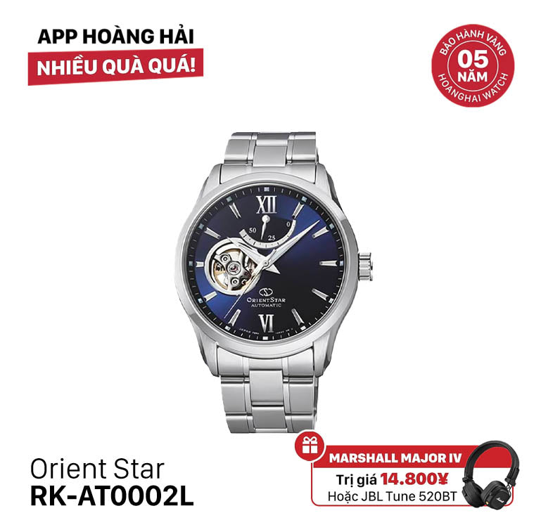 Đồng hồ cơ Orient Star Open Heart RK-AT0002L (Bản nội địa)