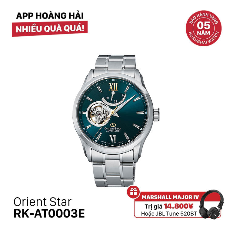 Đồng hồ cơ Orient Star Open Heart RK-AT0003E (Bản nội địa)