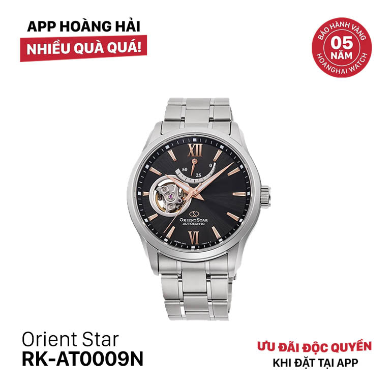 Đồng hồ cơ Orient Star Open Heart RK-AT0009N (Bản nội địa)