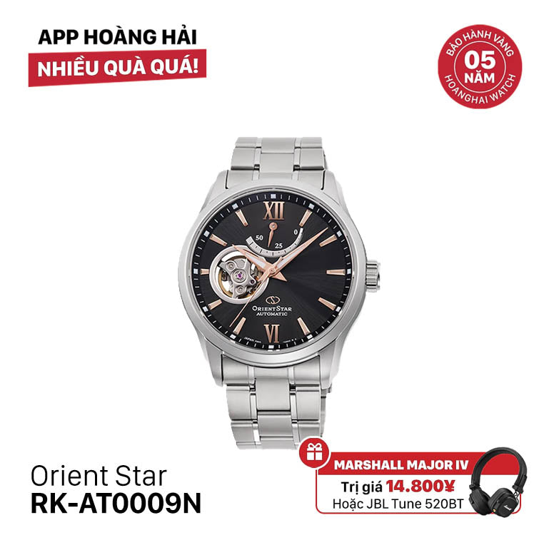 Đồng hồ cơ Orient Star Open Heart RK-AT0009N (Bản nội địa)
