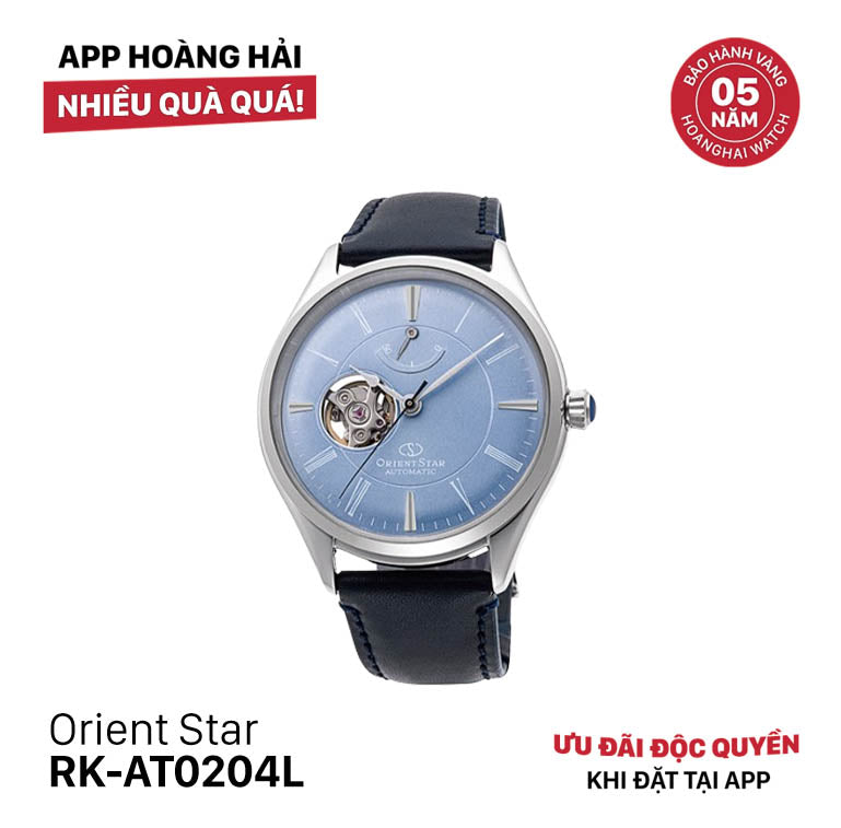 Đồng hồ cơ Orient Star Semi Skeleton RK-AT0204L (Bản nội địa) - Hàng trưng bày