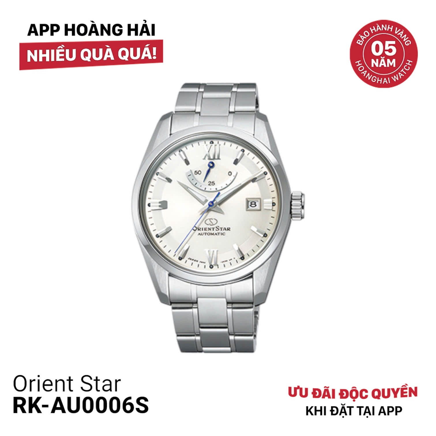 Đồng hồ cơ Orient Star Standard RK-AU0006S (Bản nội địa)