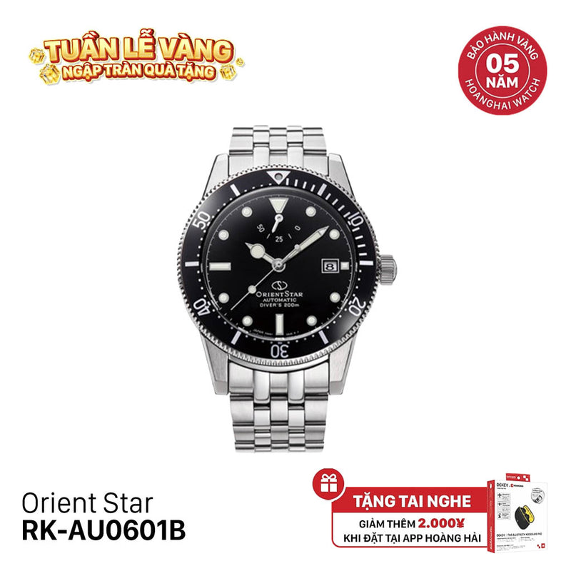Đồng hồ cơ Orient Star  Diver 1964 2nd Edition F6 Date 200ｍ RK-AU0601B - (Bản nội địa) - Nhận Order