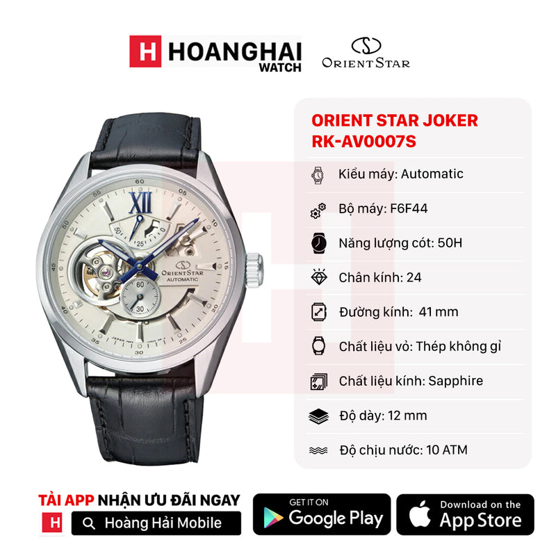 Đồng hồ cơ Orient Star Joker RK-AV0007S (Bản nội địa)