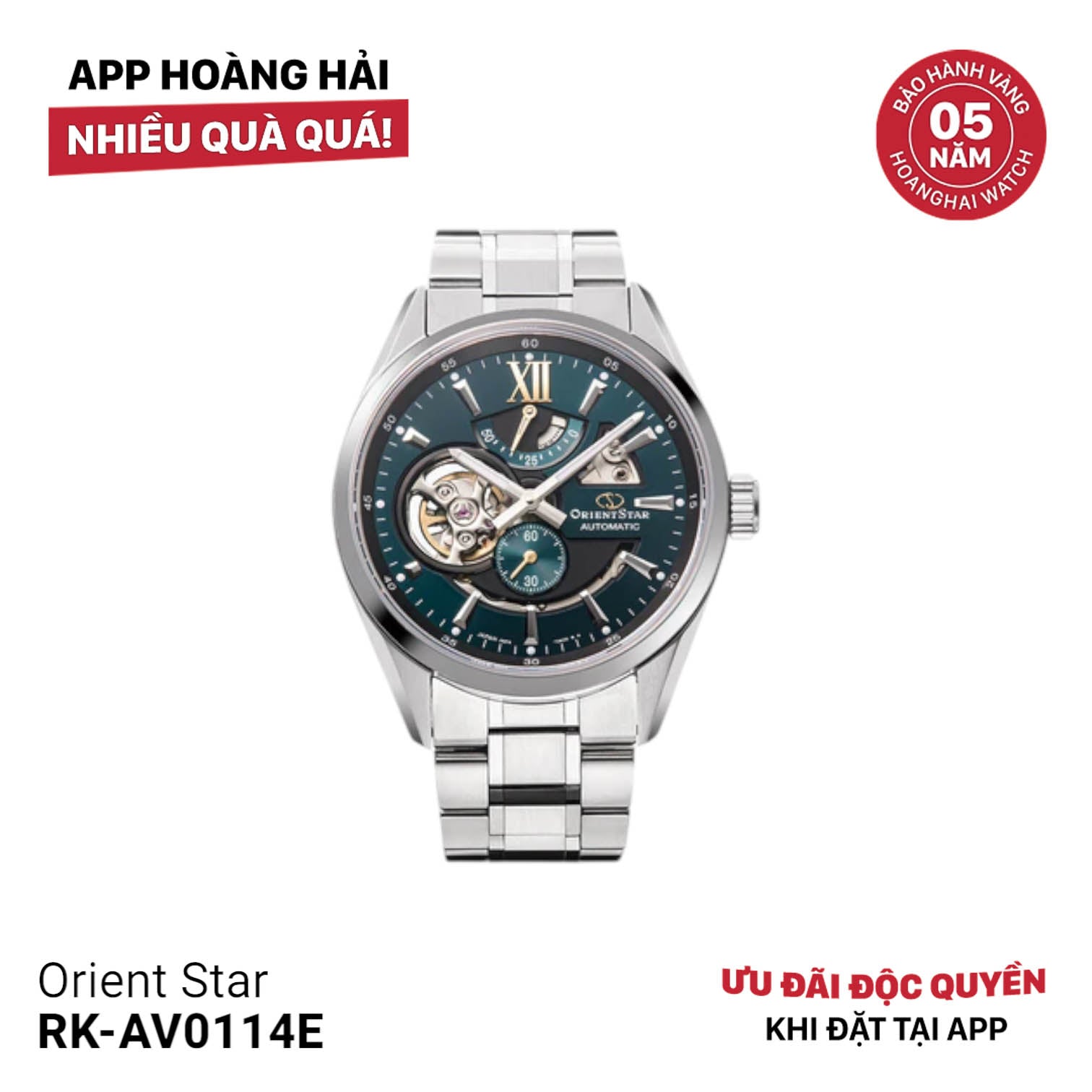 Đồng hồ cơ Orient Star Joker RK-AV0114E - (Bản nội địa)