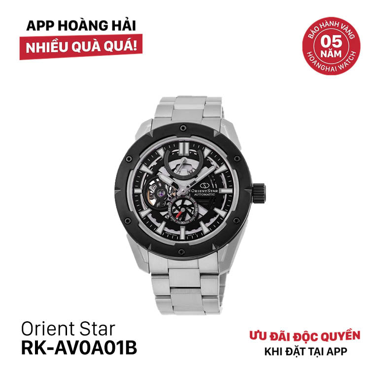 Đồng hồ cơ Orient Star Avant Garde Skeleton RK-AV0A01B (Bản nội địa)