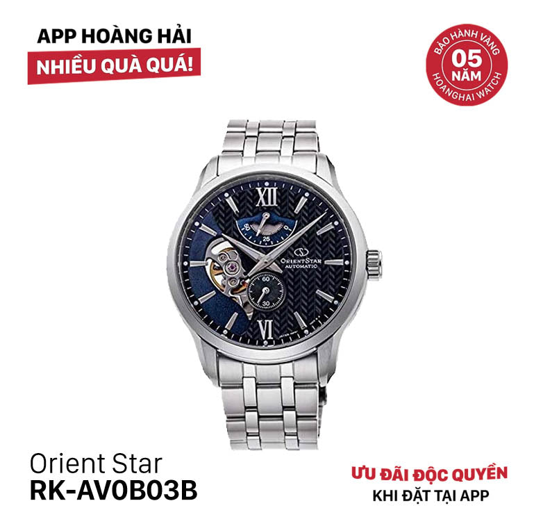 Đồng hồ cơ Orient Star Layered Skeleton RK-AV0B03B (Bản nội địa)