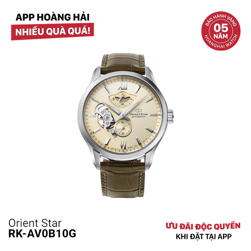 Đồng hồ cơ Orient Star Layered Skeleton RK-AV0B10G - (Bản nội địa)