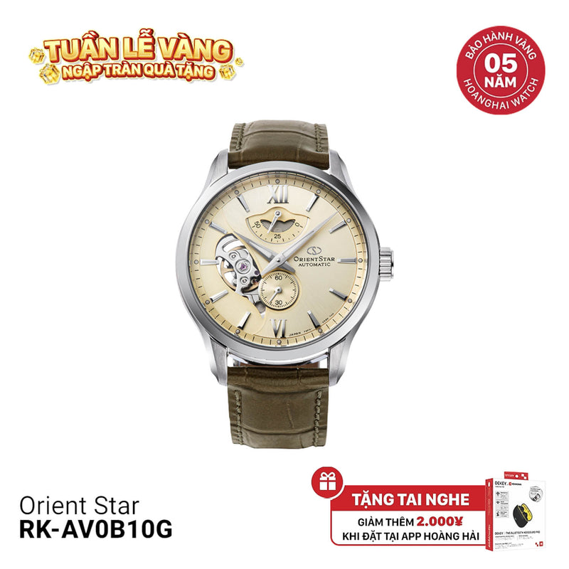 Đồng hồ cơ Orient Star Layered Skeleton RK-AV0B10G - (Bản nội địa)