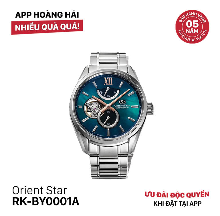 Đồng hồ cơ Orient Star Semi Skeleton RK-BY0001A (Bản nội địa)