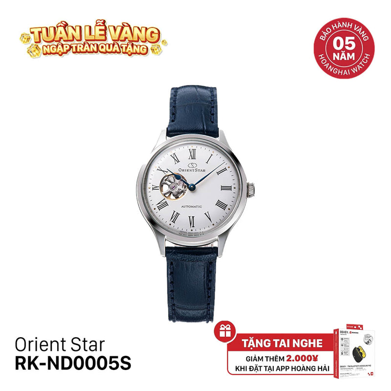 Đồng hồ cơ nữ Orient Star Classic Semi Skeleton RK-ND0005S (Bản nội địa)