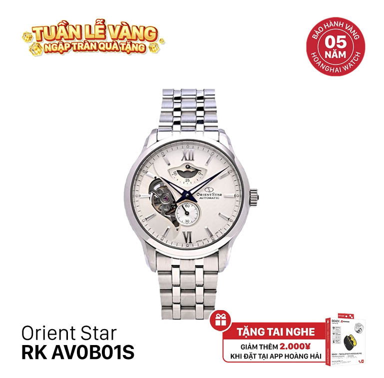 Đồng hồ cơ Orient Star Layered Skeleton RK-AV0B01S (Bản nội địa)