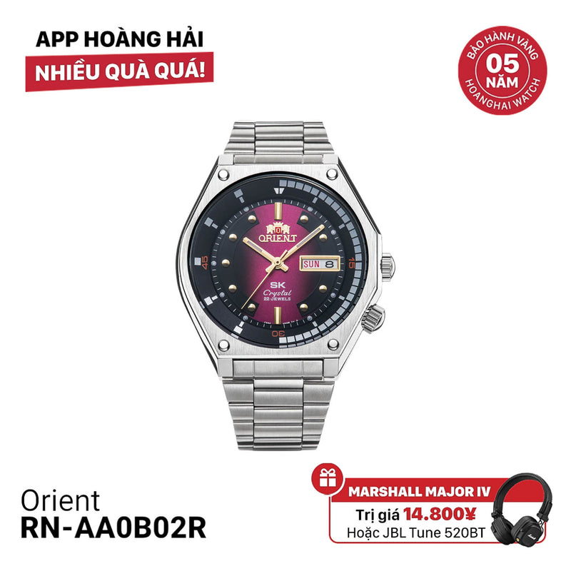 Đồng hồ cơ Orient SK Mặt Lửa RN-AA0B02R - Made in ThaiLand