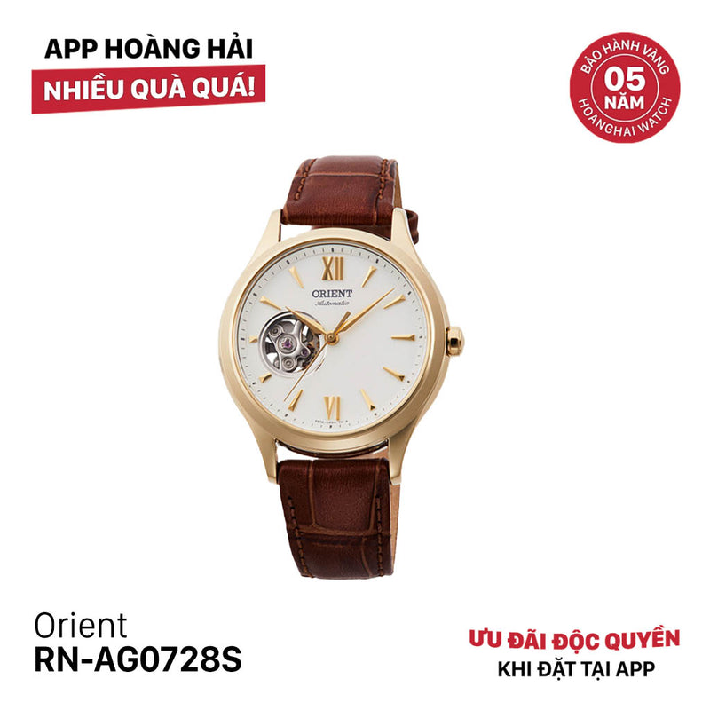 Đồng hồ cơ nữ Orient Classic RN-AG0728S - Nhận