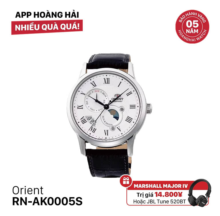 Đồng hồ cơ Orient Sun Moon Gen 3 RN-AK0005S