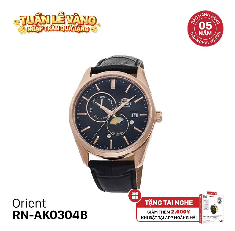 Đồng hồ cơ Orient Sun Moon Gen 5 RN-AK0304B