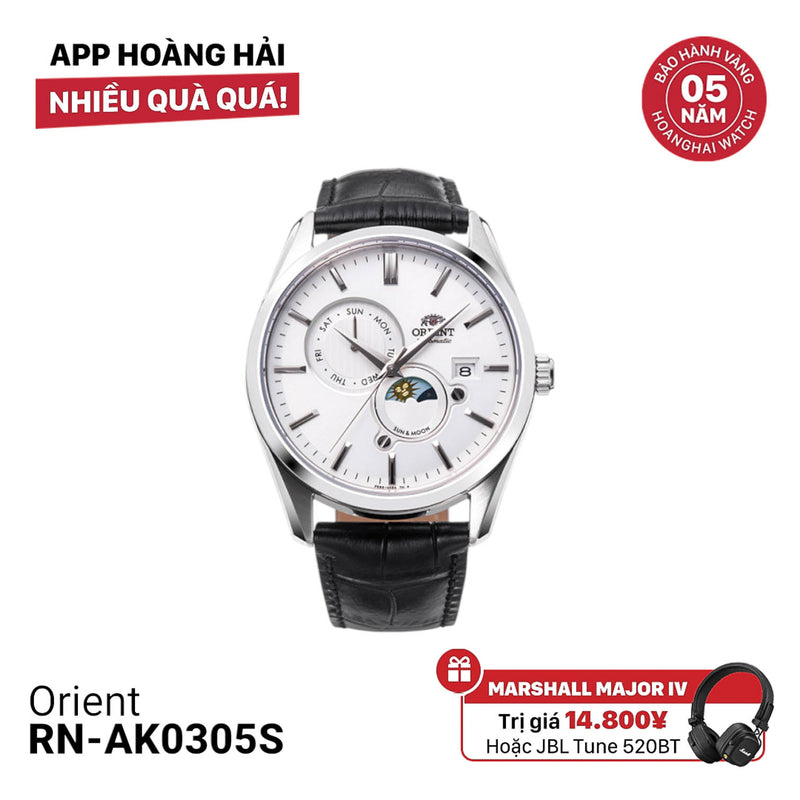 Đồng hồ cơ Orient Sun Moon Gen 5 RN-AK0305S