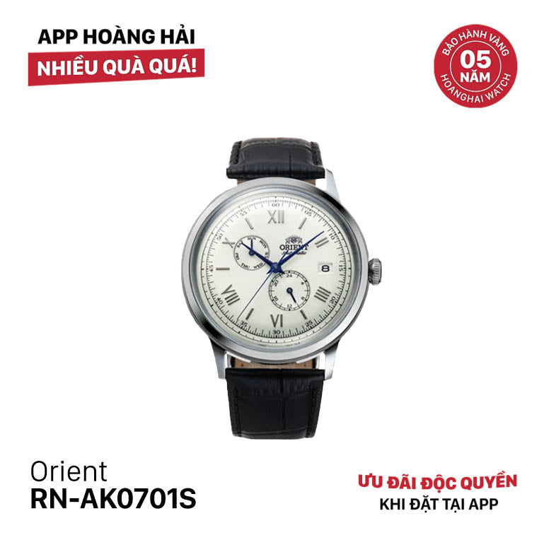 Đồng hồ cơ Orient Bambino RN-AK0701S