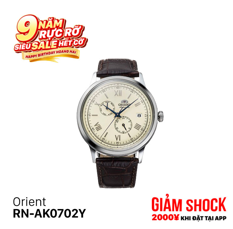 Đồng hồ cơ Orient Bambino RN-AK0702Y