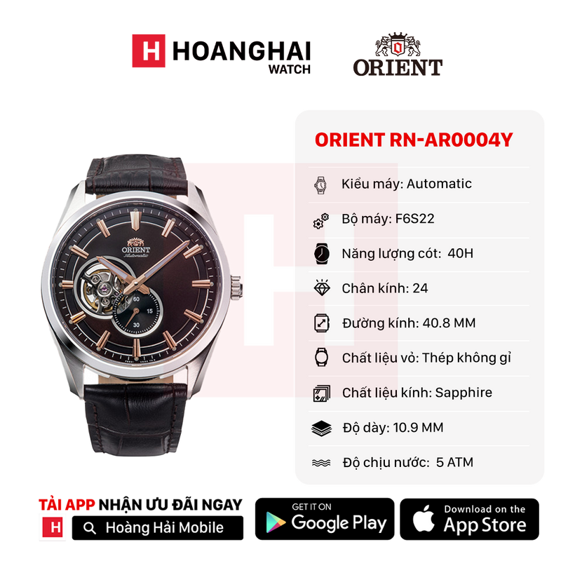 Đồng hồ cơ Orient Small Seconds RN-AR0004Y