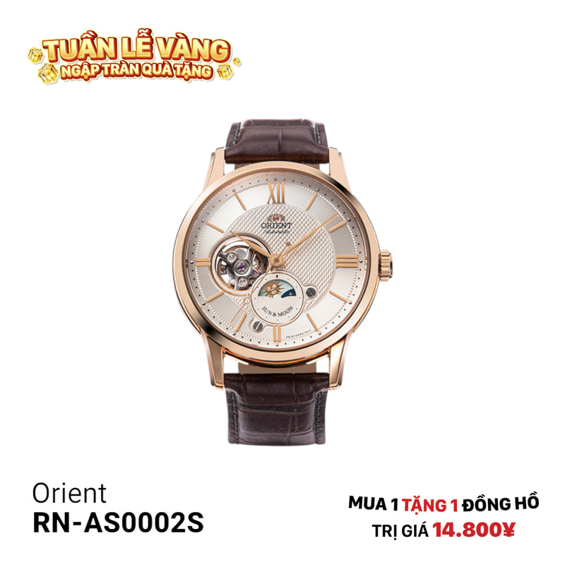 Đồng hồ cơ Orient Sun Moon Gen 4 RN-AS0002S