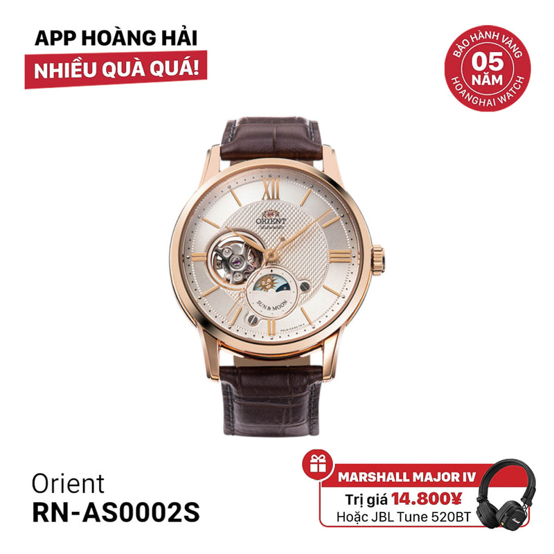 Đồng hồ cơ Orient Sun Moon Gen 4 RN-AS0002S