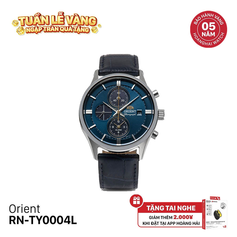Đồng hồ năng lượng mặt trời Orient Chronograph RN-TY0004L