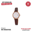Đồng hồ năng lượng mặt trời nữ Orient iO Natural & Plain RN-WG0410S