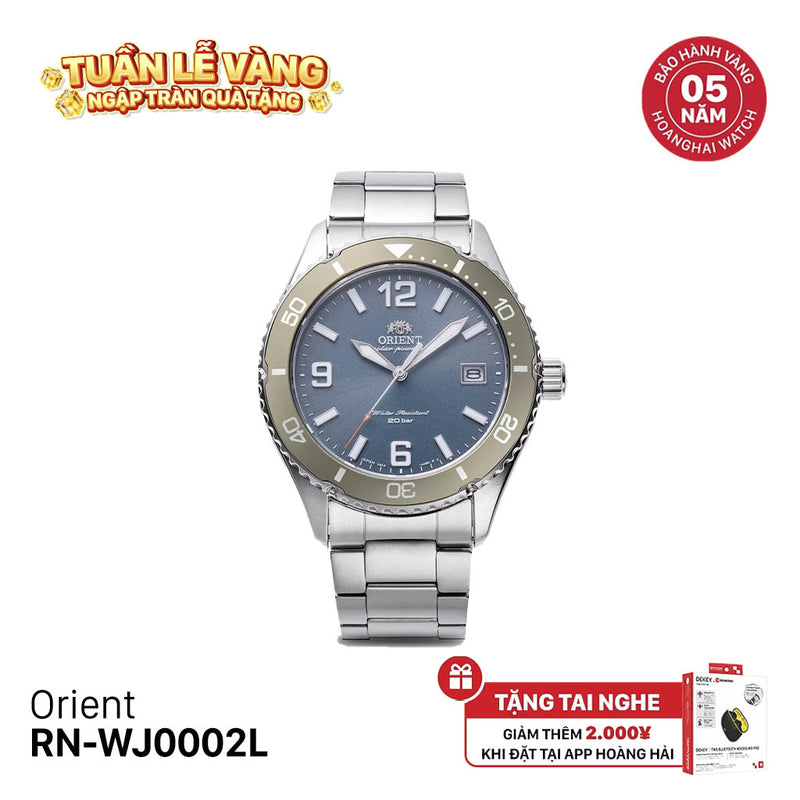 Đồng hồ năng lượng mặt trời Orient Mako 40 RN-WJ0002L